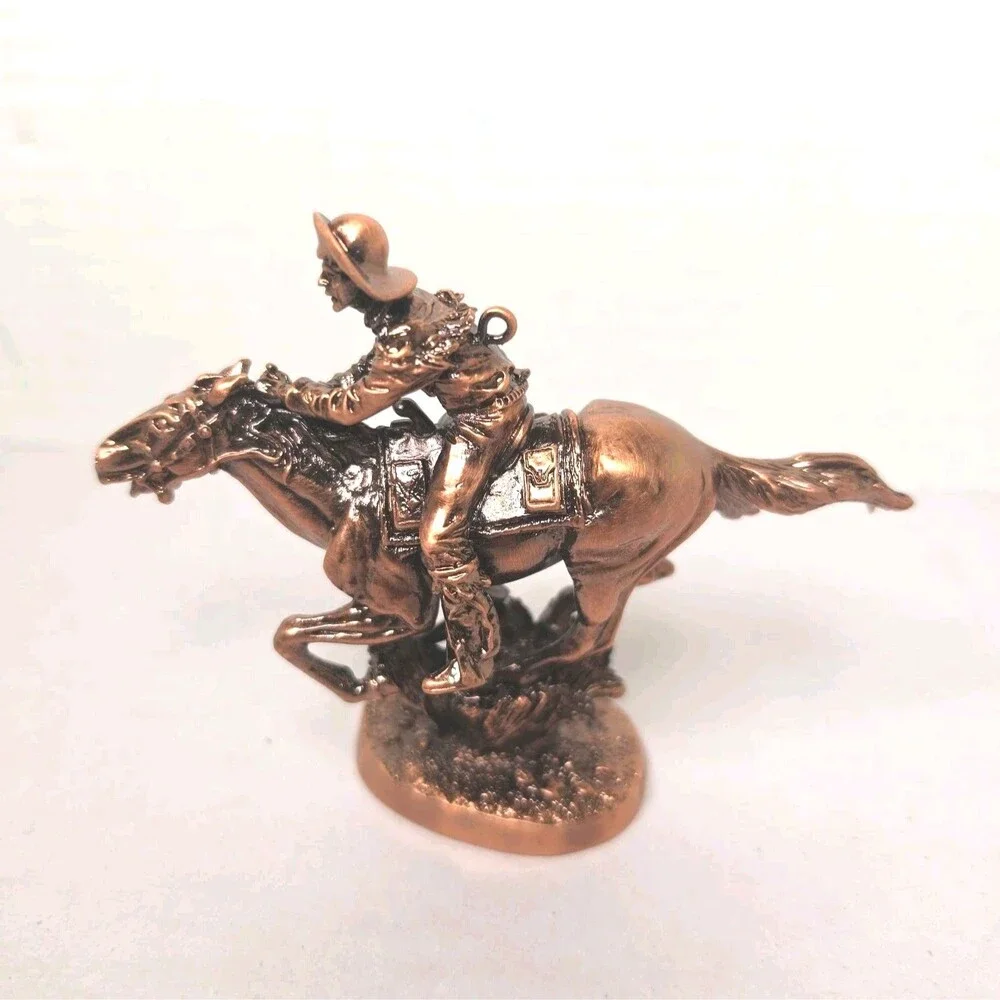 1998 Hallmark Pony Express Rider Keepsake Ornament 1ST In Old West Series